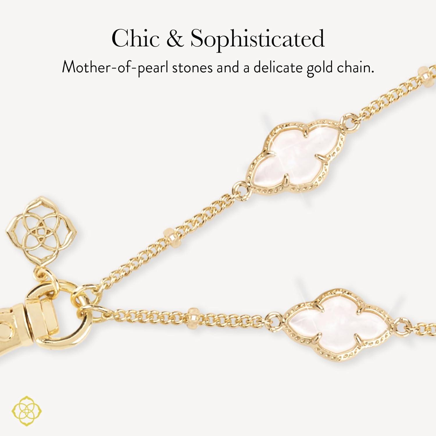image:imageKendra Scott Phone Charm Detachable Cell Phone Lanyard Abbie Mother of Pearl