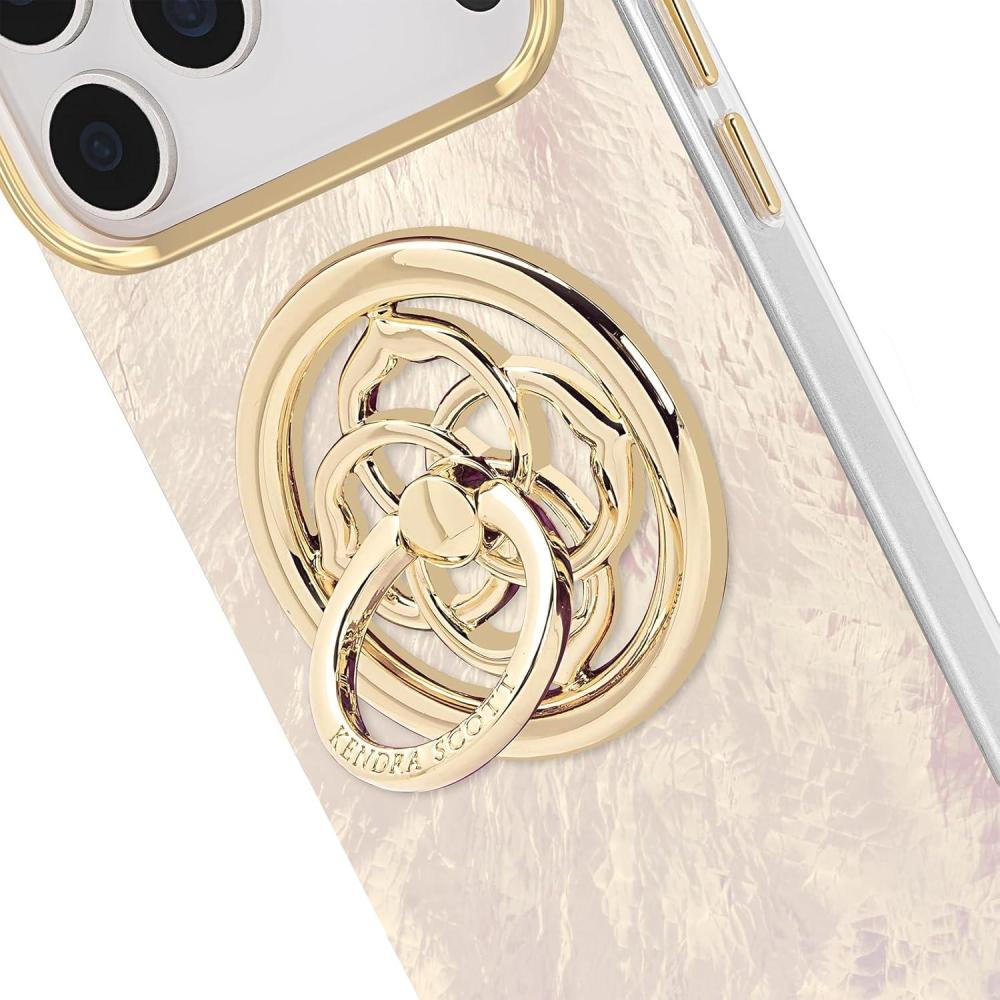 image:imageKendra Scott Magnetic Phone Ring Grip with Stand Removable and Collapsible Gold MedallionGold Medallion
