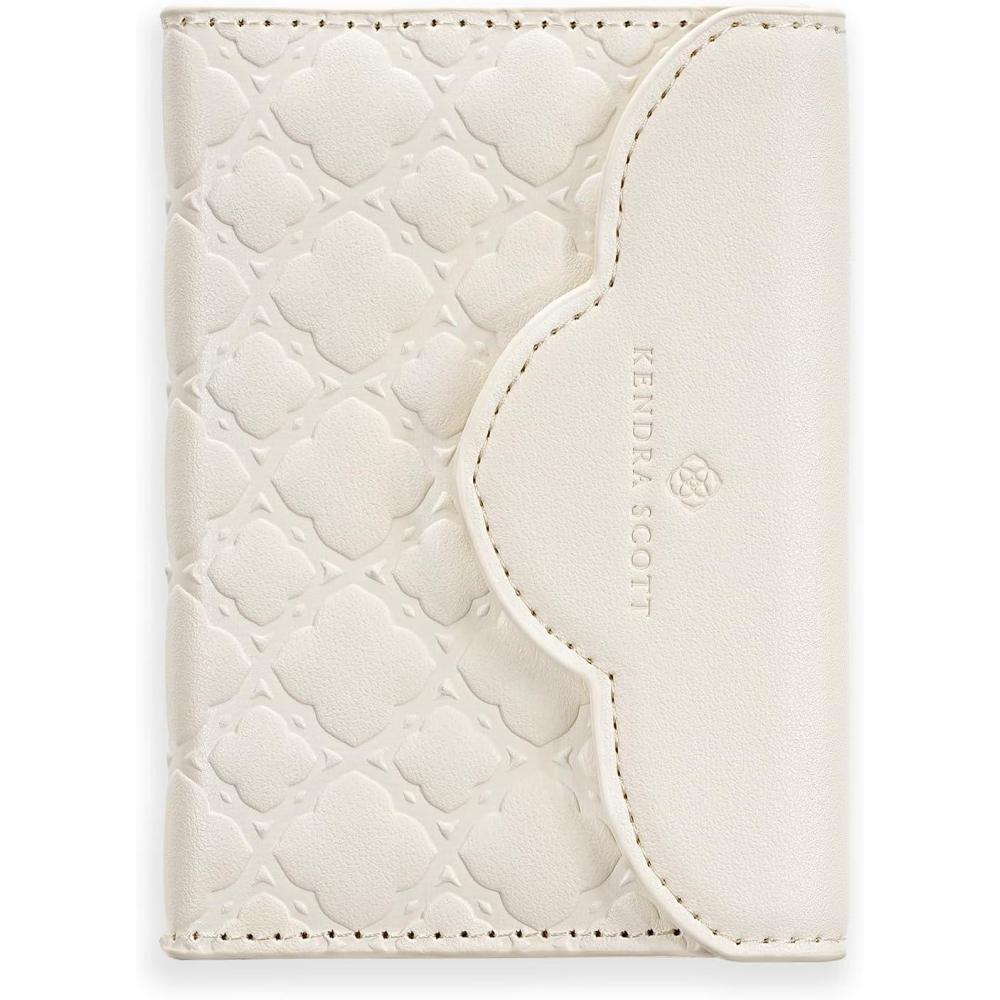 image:imageKendra Scott Trifold MagSafe WalletCard Holder Compatible with MagSafe Phones and CasesIvory Filigree
