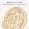 Kendra Scott Magnetic Phone Ring Grip with Stand – Removable and Collapsible – Gold Medallion(Gold Medallion)