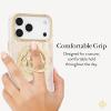 Kendra Scott Magnetic Phone Ring Grip with Stand – Removable and Collapsible – Gold Medallion(Gold Medallion)