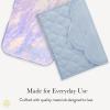Kendra Scott Trifold MagSafe Wallet/Card Holder – Compatible with MagSafe Phones and Cases(Blue Filigree)