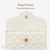 Kendra Scott Trifold MagSafe Wallet/Card Holder – Compatible with MagSafe Phones and Cases(Ivory Filigree)