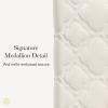 Kendra Scott Trifold MagSafe Wallet/Card Holder – Compatible with MagSafe Phones and Cases(Ivory Filigree)
