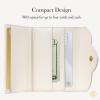 Kendra Scott Trifold MagSafe Wallet/Card Holder – Compatible with MagSafe Phones and Cases(Ivory Filigree)