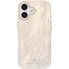Kendra Scott iPhone 17e/16e/15/14/13 Case – Compatible with MagSafe – Designer Phone Case – Faux Blue Pearl(Faux Cream Pearl)