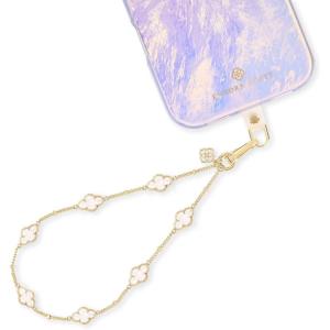 Kendra Scott Phone Charm – Detachable Cell Phone Lanyard – Abbie Mother of Pearl
