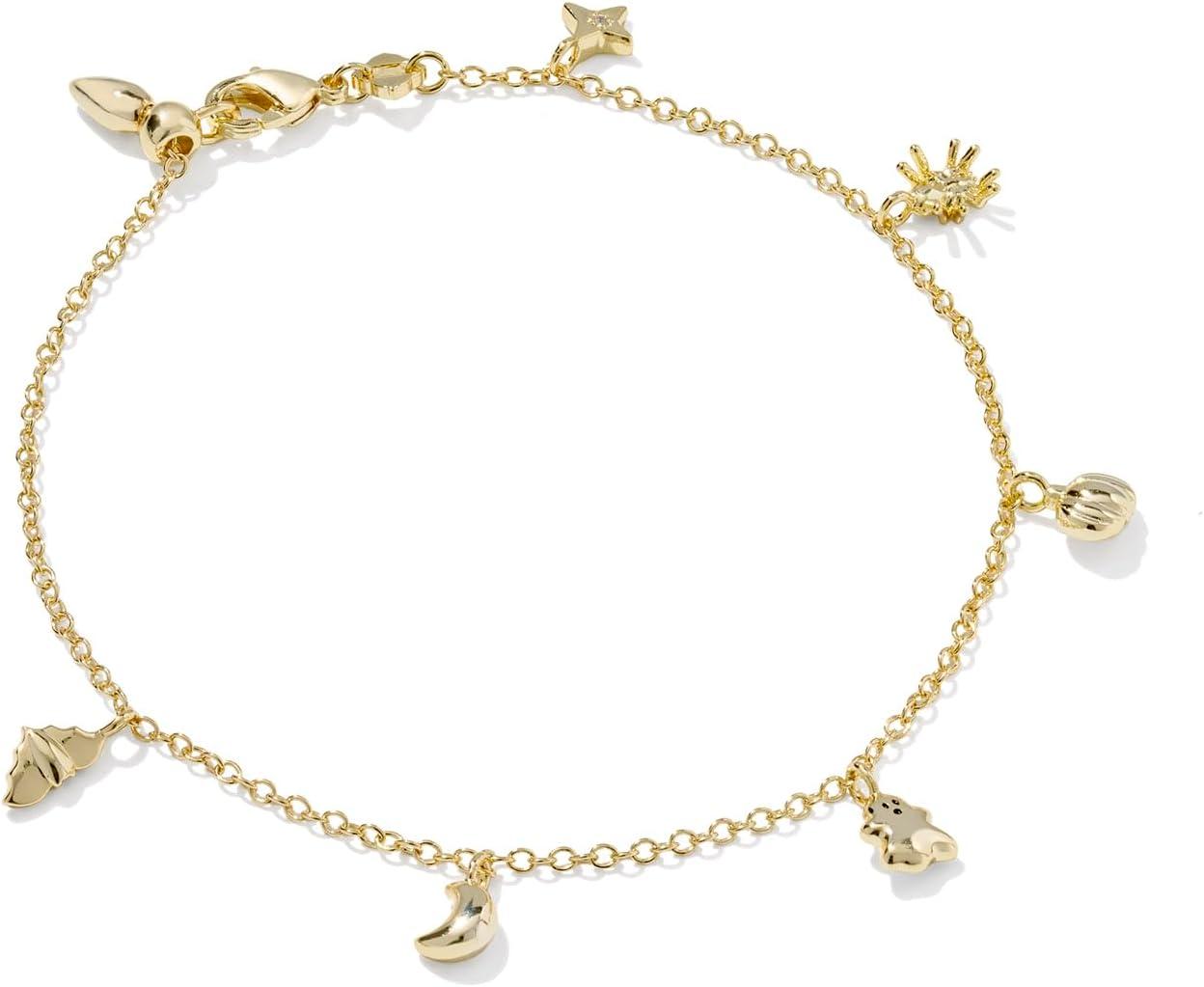 image:imageKendra Scott Halloween Delicate Chain Bracelet 14K GoldPlated Brass Fashion Jewelry for Women Multi Mix