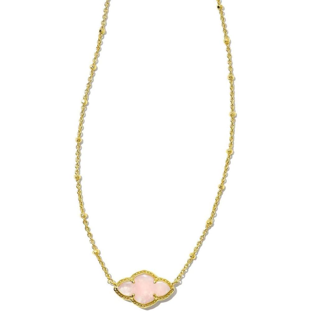 image:imageKendra Scott Abbie Pendant Necklace Fashion Jewelry for WomenGOLD ROSE QUARTZ