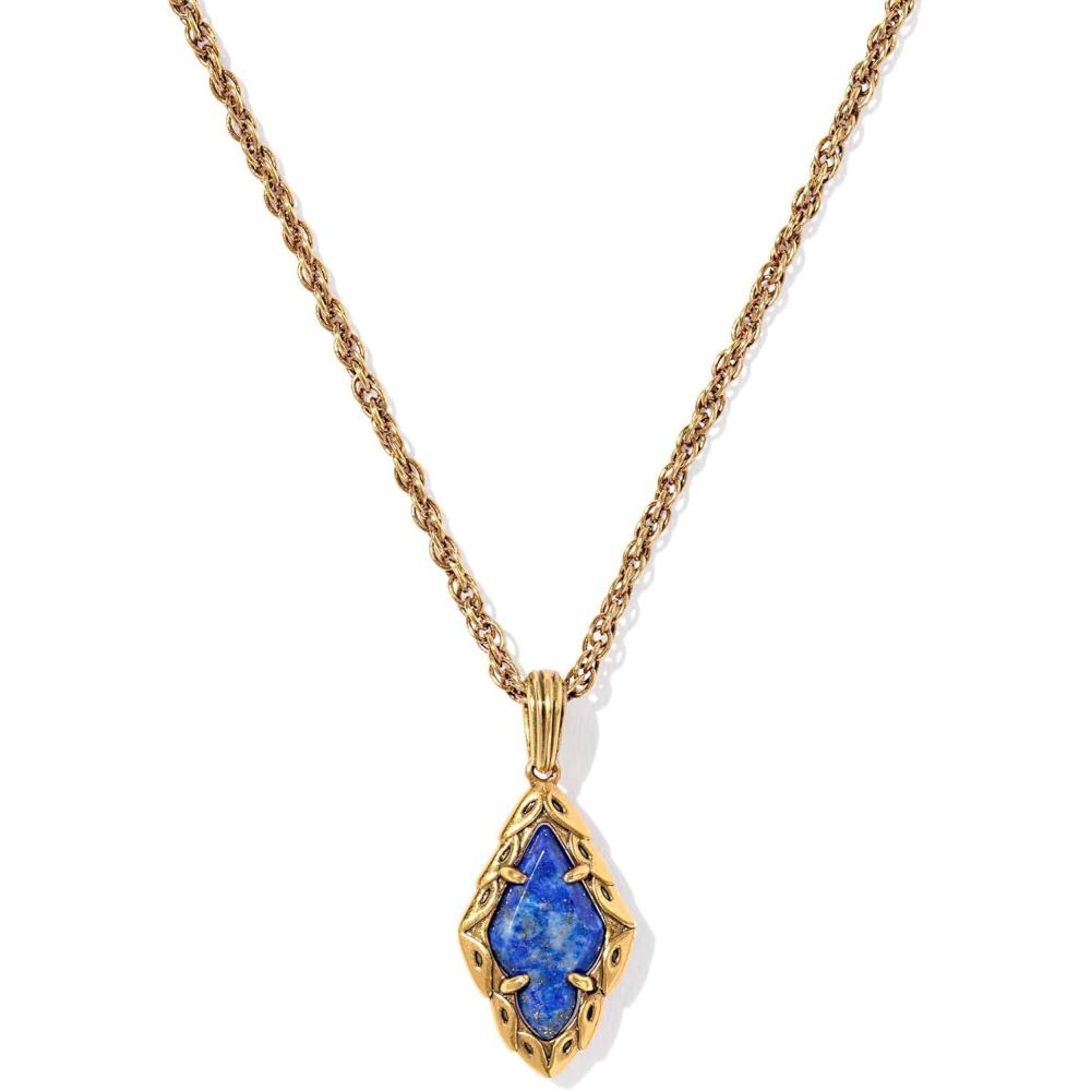 image:imageKendra Scott Adeline Short Pendant Necklace Fashion Jewelry for WomenBLUE LAPIS
