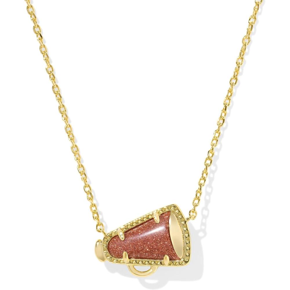image:imageKendra Scott Cheer Short Pendant Necklace Fashion Jewelry for WomenOrange Goldstone