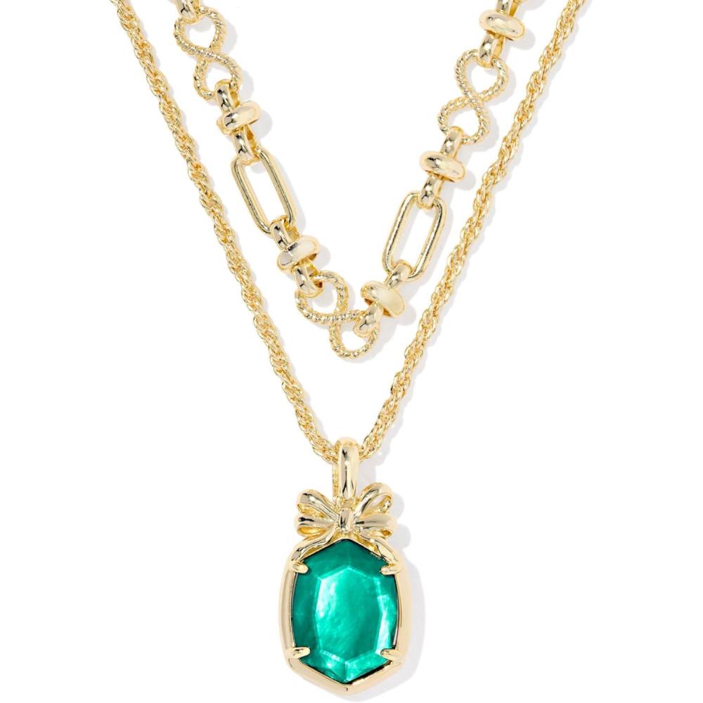 image:imageKendra Scott Daphne Bow Multi Strand Necklace Fashion Jewelry for WomenGOLD PINE ILLUSION