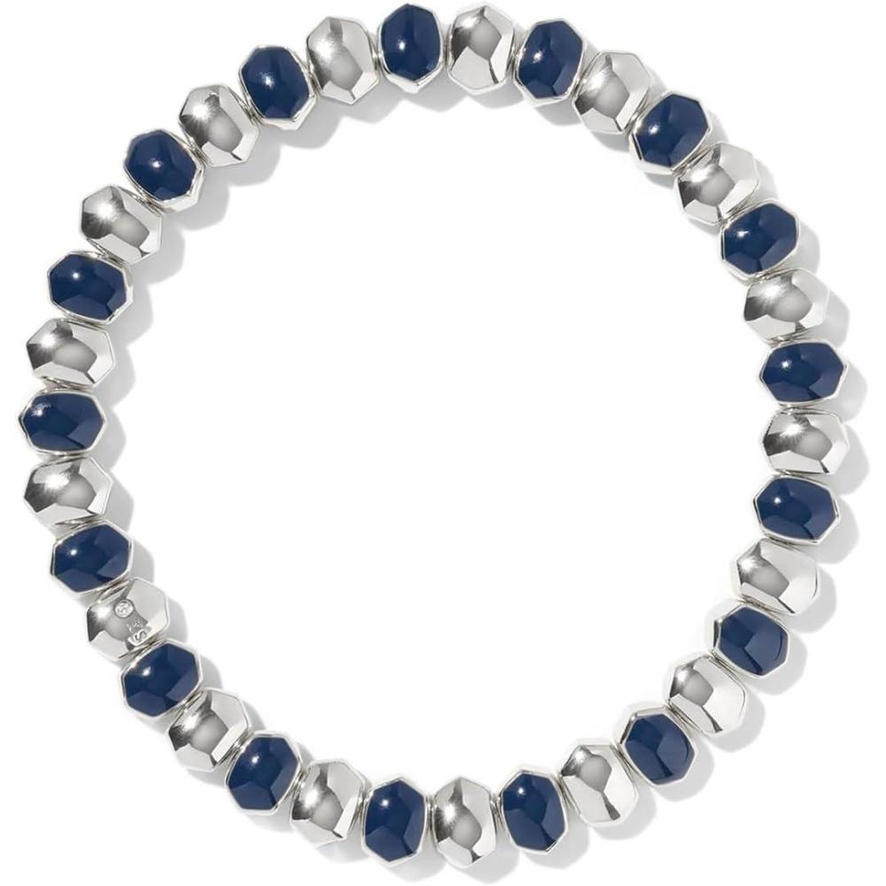 image:imageKendra Scott Daphne Enamel Stretch Bracelet Fashion Jewelry for WomenRhod Navy Enamel