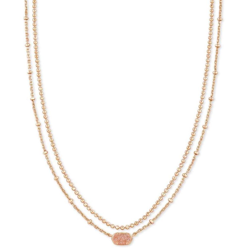 image:imageKendra Scott Emilie Multi Strand Necklace Fashion Jewelry for WomenROSE GOLD SAND DRUSY