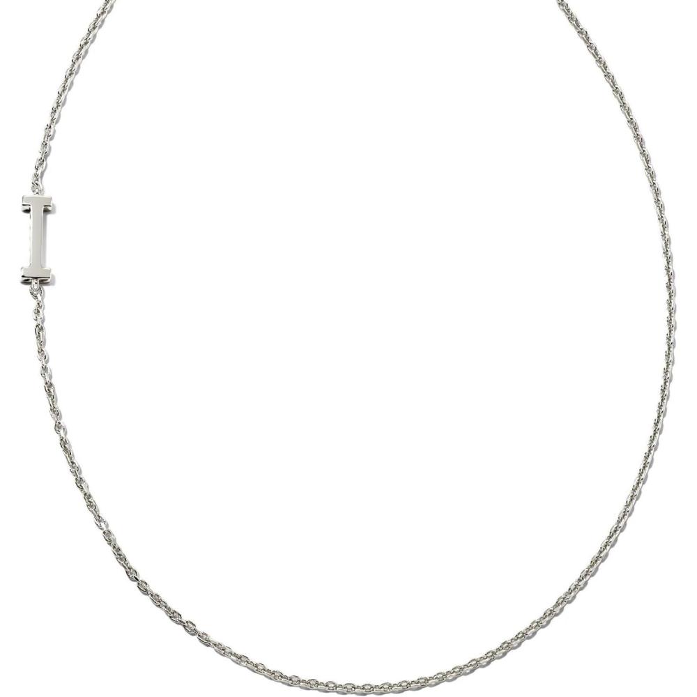 image:imageKendra Scott Letter AZ Inline Initial Necklace Sterling SilverI