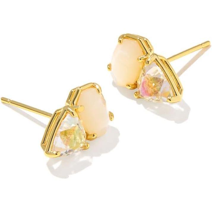 image:imageKendra Scott Tatum Stud Earrings Fashion Jewelry for WomenGOLD NEUTRAL MIX