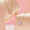 Kendra Scott Ballet Short Pendant Necklace, Fashion Jewelry for Women(BLUSH MOTHER OF PEARL)