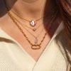 Kendra Scott Baseball Short Pendant Necklace, Fashion Jewelry for Women(RHODIUM)