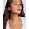 Kendra Scott Bella Short Pendant Necklace, Fashion Jewelry for Women(GOLD – WHITE CZ)