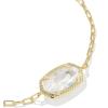 Kendra Scott Elaina Luxe Chain Bracelet, Fashion Jewelry for Women(GOLD-WHITE CUBIC ZIRCONIA)