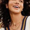 Kendra Scott Football Short Pendant Necklace, Fashion Jewelry for Women(GOLD – ORANGE GOLDSTONE)