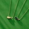 Kendra Scott Golf Short Pendant Necklace, Fashion Jewelry for Women(RHODIUM-IVORY MOTHER OF PEARL)