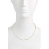 Kendra Scott Markie Half Chain Necklace, Fashion Jewelry for Women(GOLD-FRESHWATER CULTURED PEARL)