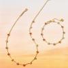Kendra Scott Sierra Star Crystal Strand Necklace, Fashion Jewelry for Women(RHODIUM – RED WHITE BLUE MIX)