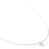 Kendra Scott White Diamond Cross Pendant Necklace in 14k Gold, Fine Jewelry for Women(14K WHITE GOLD – CRYSTAL CLEAR DIAMOND)