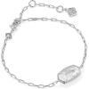 RHODIUM-WHITE CUBIC ZIRCONIA