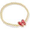 Gold Scarlet Red Mother of Pearl