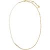 Kendra Scott Markie Half Chain Necklace, Fashion Jewelry for Women(GOLD-FRESHWATER CULTURED PEARL)