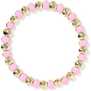 Kendra Scott Daphne Enamel Stretch Bracelet, Fashion Jewelry for Women(LIGHT PINK ENAMEL)