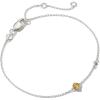 Kendra Scott Maisie Delicate Chain Bracelet(ORNG CITRINE)
