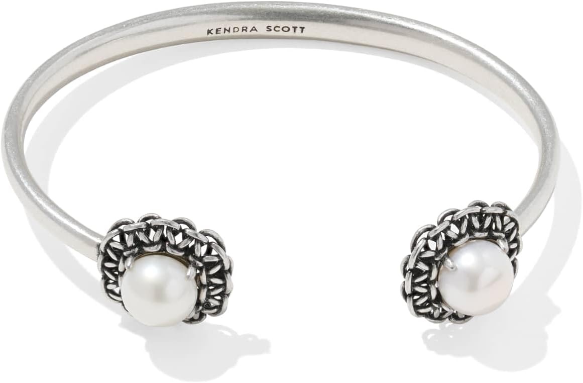 image:imageKendra Scott Gabriella Pearl Cuff Bracelet Fashion Jewelry for WomenRhodium Freshwater Cultured Pearl