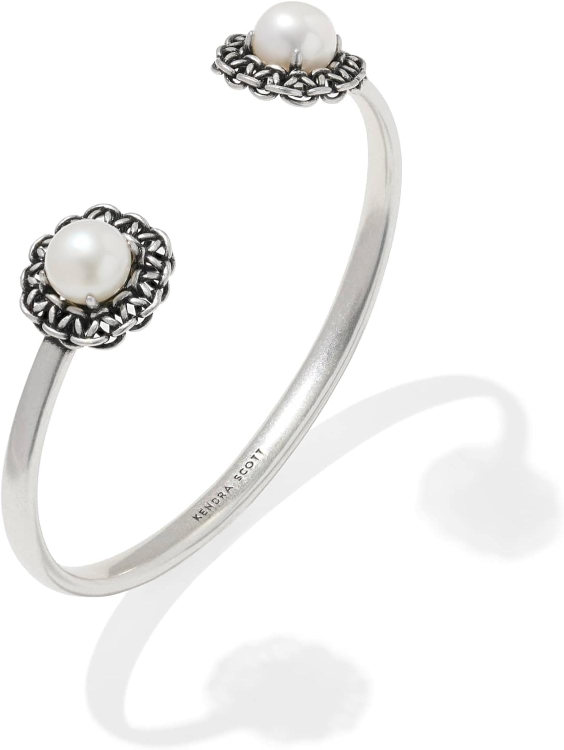 image:imageKendra Scott Gabriella Pearl Cuff Bracelet Fashion Jewelry for WomenRhodium Freshwater Cultured Pearl