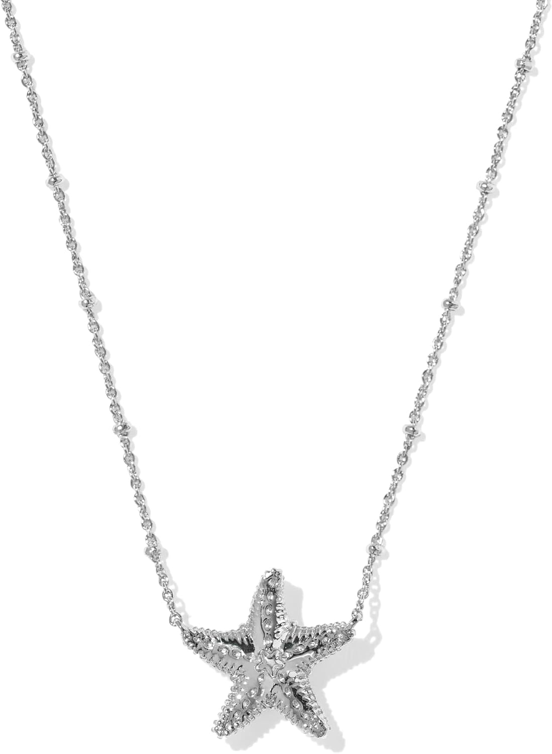image:imageKendra Scott Parker Starfish Pendant Necklace Fashion Jewelry for WomenRhodium Mother of Pearl