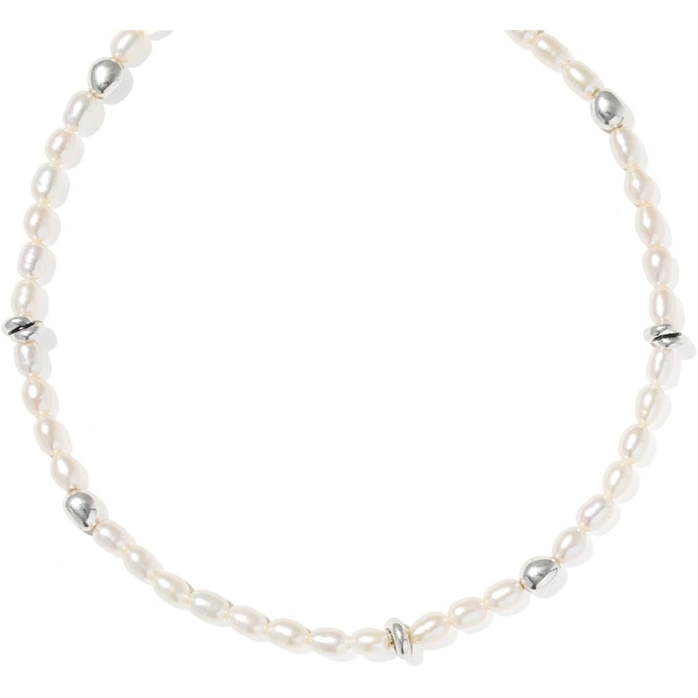 image:imageKendra Scott Gabriella Pearl Strand Necklace Fashion Jewelry for WomenRhodium Freshwater Cultured Pearl